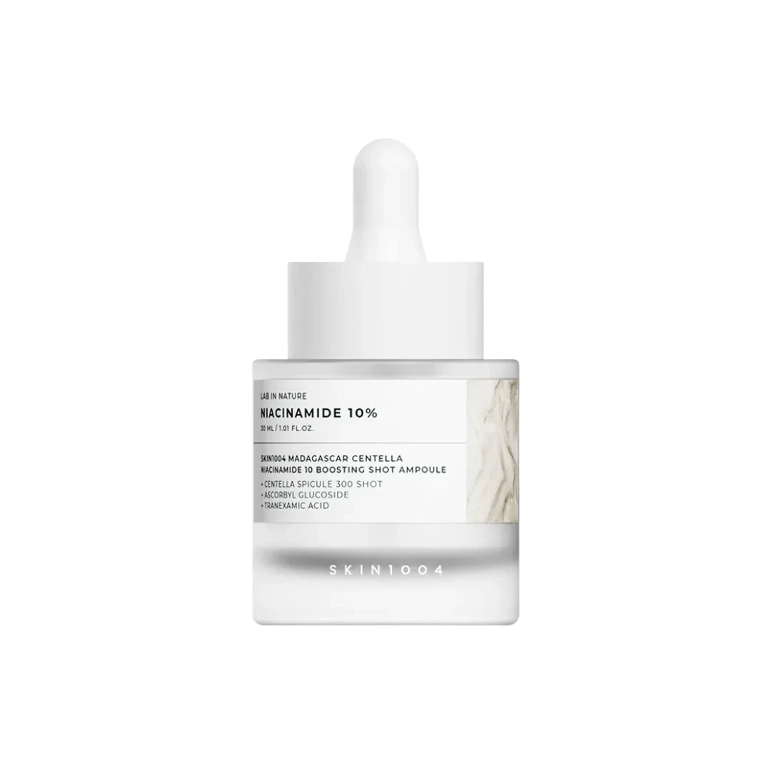 Buy SKIN1004 Niacinamide 10 Boosting Shot Ampoule 30ml in Bangladesh. A 10% niacinamide serum with centella that brightens, refines pores, and hydrates sensitive or uneven skin.